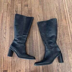 Naturalizer Black Heeled Boots